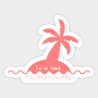 The Island Sticker